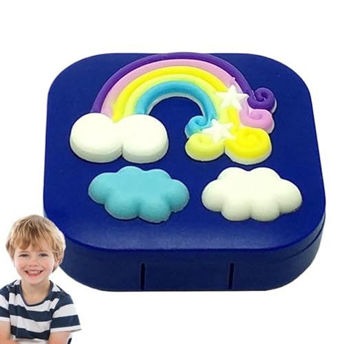 Zahnfee Box, Regenbogen Zahnaufbewahrungsbox, Wolke Zahnhalter für Kinder, Kreativer Verlorener Zahnhalter, Entzückende Zahnfee Geschenkbox, Kinder Zahnaufbewahrung, Regenbogen Wolke Zahnhalter von Rqrdww