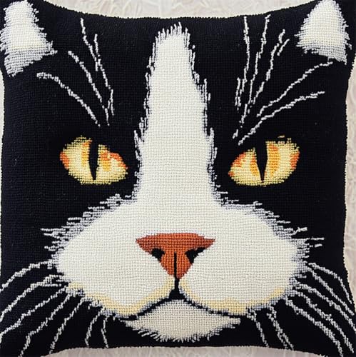 Rqwybcaxn Knüpfteppich Zum Selber Knüpf-Sets Mit Kissen Knüpfen-Set 43X43Cm Katze Kissenbezug-Set Für Erwachsene Und Kinder Latch Hook Kit Heimaccessoire Rqwybcaxn Knüpfteppich Zum Selber Knüpf-Sets Mit Kissen Knüpfen-Set 43X43Cm Katze Kissenbezug-Set Für Erwachsene Und Kinder Latch Hook Kit Heimaccessoire von Rqwybcaxn