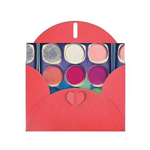 Rrkdoy Stilvolle runde Farbpalette bedruckte Grußkarte mit Perlenpapier für verschiedene Anlässe Rrkdoy Stilvolle runde Farbpalette bedruckte Grußkarte mit Perlenpapier für verschiedene Anlässe von Rrkdoy