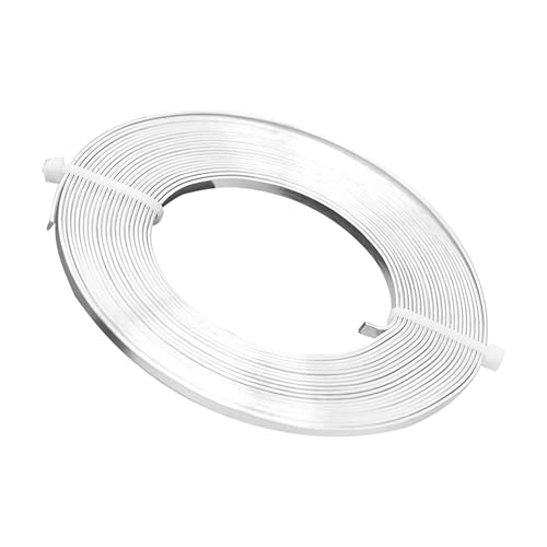 Rrlihjgu Basteldraht Biegsam - Farbiger Flacher Aluminium Draht Formbar - Für Handwerk Gartenarbeit Modellbau Wohnaccessoires Häkeln Elektriker Rrlihjgu Basteldraht Biegsam - Farbiger Flacher Aluminium Draht Formbar - Für Handwerk Gartenarbeit Modellbau Wohnaccessoires Häkeln Elektriker von Rrlihjgu