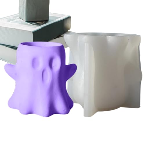 Rrlihjgu Gießformen, Teelicht Silikon Gussform für Harzguss, Halloween Seifenform Für Aromatherapie Gips Basteln Deko Heimdekoration Rrlihjgu Gießformen, Teelicht Silikon Gussform für Harzguss, Halloween Seifenform Für Aromatherapie Gips Basteln Deko Heimdekoration von Rrlihjgu