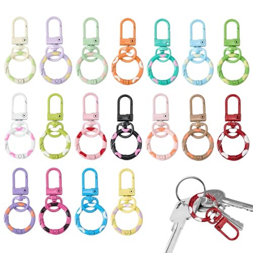 Rrlihjgu Karabiner Verschlüsse Für Schmuck - Tragbare Schlüsselringe Mit Federmechanik | Mehrere Handliche Verschlüsse Für Anhänger Geldbörse Tasche Rucksack Armband Basteln Rrlihjgu Karabiner Verschlüsse Für Schmuck - Tragbare Schlüsselringe Mit Federmechanik | Mehrere Handliche Verschlüsse Für Anhänger Geldbörse Tasche Rucksack Armband Basteln von Rrlihjgu