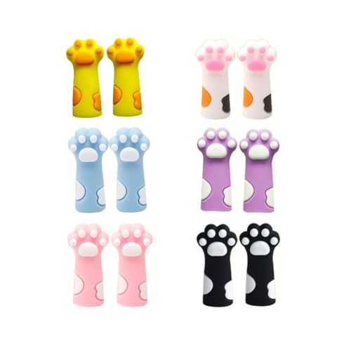 Rtyweth Paw Knitting Needle Stoppers, Stitch Stoppers Small Knitting Needles Stoppers Point Kn Knitting Paw Cute Protectors, von Rtyweth