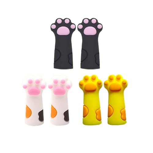 Rtyweth Paw Knitting Needle Stoppers Stitch Stopper Small Knitting Needles Stoppers Kn Cute Point Protectors, Knitting Paw von Rtyweth