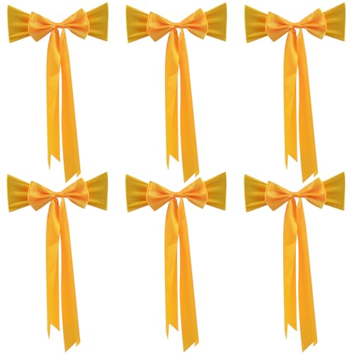 Bänder für Stuhllehne mit verlängertem Schwanzband für Hochzeit, verschönert Veranstaltungsraum, Stuhldekoration Bänder für Stuhllehne mit verlängertem Schwanzband für Hochzeit, verschönert Veranstaltungsraum, Stuhldekoration von Ruarby