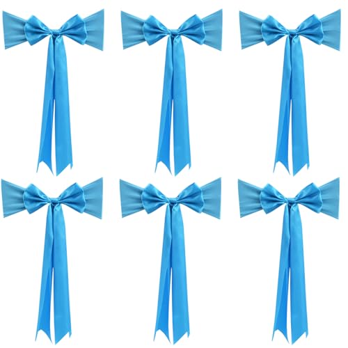 Bänder für Stuhllehne mit verlängertem Schwanzband für Hochzeit, verschönert Veranstaltungsraum, Stuhldekoration Bänder für Stuhllehne mit verlängertem Schwanzband für Hochzeit, verschönert Veranstaltungsraum, Stuhldekoration von Ruarby