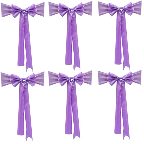Bänder für Stuhllehne mit verlängertem Schwanzband für Hochzeit, verschönert Veranstaltungsraum, Stuhldekoration Bänder für Stuhllehne mit verlängertem Schwanzband für Hochzeit, verschönert Veranstaltungsraum, Stuhldekoration von Ruarby