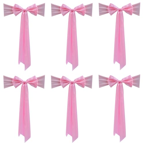Bänder für Stuhllehne mit verlängertem Schwanzband für Hochzeit, verschönert Veranstaltungsraum, Stuhldekoration Bänder für Stuhllehne mit verlängertem Schwanzband für Hochzeit, verschönert Veranstaltungsraum, Stuhldekoration von Ruarby