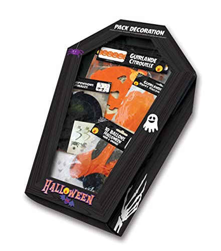 RUBIE'S 156456 Halloween-Deko-Packung, Schwarz von RUBIE'S