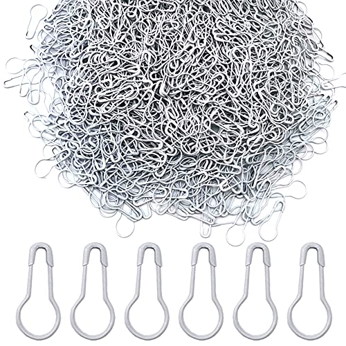 Ruidee 1000 Stück Metall Sicherheitsnadeln Kürbis Pin Birne Pin Calabash Pin Perle Nadel Nadel Kleidung Tag Pin DIY Heimzubehör (weiß) von Ruidee