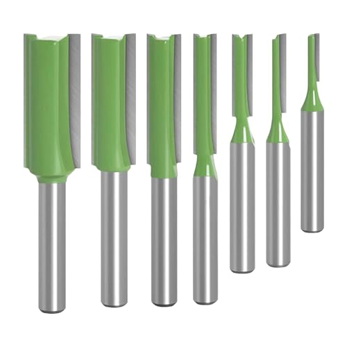 7-teiliges Fräser-Set für obere Spindelfräsmaschine, Legierungsnutfräser, 6 mm Schaft für Holzschneiden, DIY 7-teiliges Fräser-Set für obere Spindelfräsmaschine, Legierungsnutfräser, 6 mm Schaft für Holzschneiden, DIY von Ruikcoll