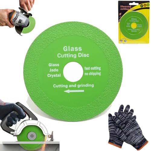 Rock Slab Grinding Disc, Glass Cutting Disc, Flat Grinding Cutting Blade, Klyzor Glass Cutting Disc, Glass Cutters Tools, for Rock Slabs, Ceramics, Glass, Marble (1Pcs) von Ruileyou