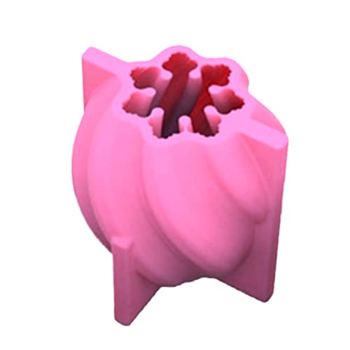 Twisted Silikonform Epoxidharz Ornamente Machen Seife Schmelze Harz Polymer Lehmhäuser Dekorationen von Ruiogoe