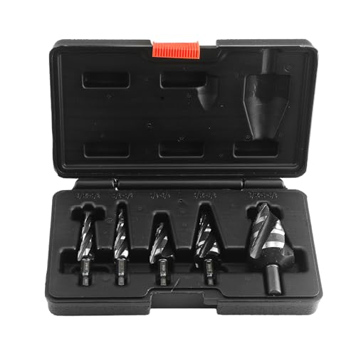Rukjmqi Stufenbohrer | Stufenbohrer Set - HSS Für Holz Aluminium Edelstahl Rukjmqi Stufenbohrer | Stufenbohrer Set - HSS Für Holz Aluminium Edelstahl von Rukjmqi