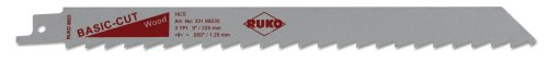 Ruko 33189235 Säbelsägeblatt 8923-5 225 x 18 x 1.25 mm, 5-Stück von Ruko