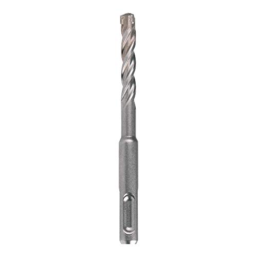 Ruko SDS-plus Hammerbohrer aus Wolframkarbid mit 3 Fräsern, helles Finish, 6,0 mm Durchmesser, 260,0 mm Länge, R213063 von Ruko