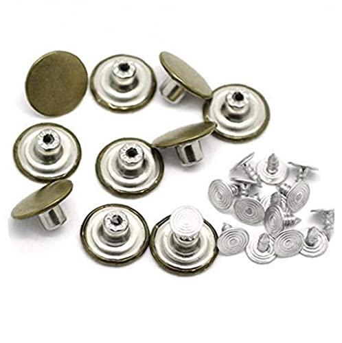 10 stücke Metall Ersatz Tasten Kit Ersatz Jean Tack Buttons für Denimjacken von Ruluti