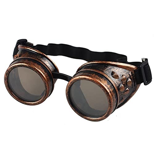 Ruluti Steampunk Goggles Adjustable Steampunk Goggles Party Accessory Fancy Cosplay Designer von Ruluti