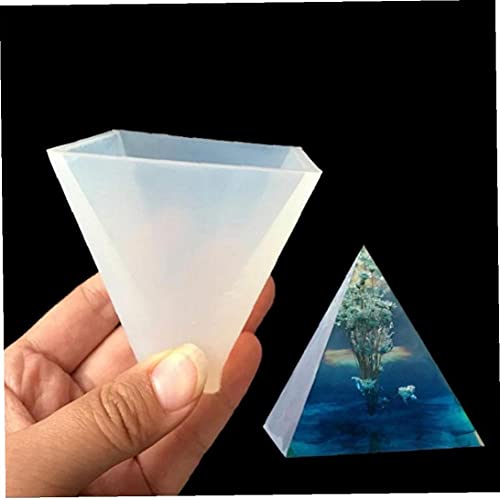 Ruluti Transparente Pyramide Silikon-Form-DIY Harz-dekorative Fertigkeit Schmuckherstellung Gießharz Formen Für Schmuck Neu von Ruluti