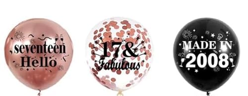 Luftballons zum 17. Geburtstag von Rumia