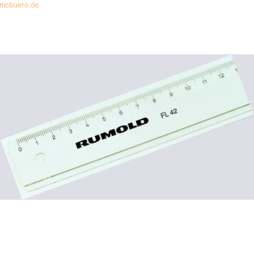 Rumold Lineal Kunststoff transparent 50 cm von Rumold