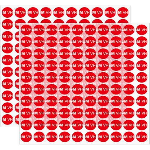 Rusoz Doppelseitiges Klebeband Extra Stark Transparent, Foto Klebepads 1 mm Dicke Klebepunkte Doppelseitig, 200 Stück Klebepads Doppelseitig 10mm Ablösbar Wasserfest für Auto, Haus und Büro von Rusoz