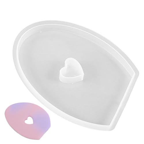 Ruwshuuk Harz -Untersetzerformen, Untersetzerformen für Epoxidharz | Silicone Cup Tray Molds | Einfache Demolding -Seife, die Form herstellen, Cup Coasters Craft Tool für Getränke von Ruwshuuk