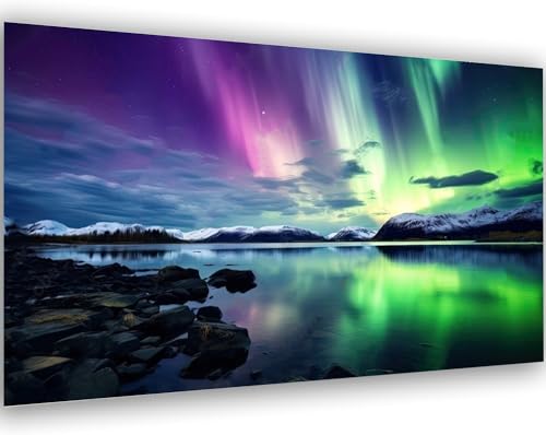 Rvhulwa 5D Diamond Painting Erwachsene, Diamant Painting Bilder Erwachsene, DIY Aurora Nordlichter Diamon Painting Bilder Groß Set für Wohnzimmer Schlafzimmer Wand Dekoration Geschenke 40x70cm von Rvhulwa