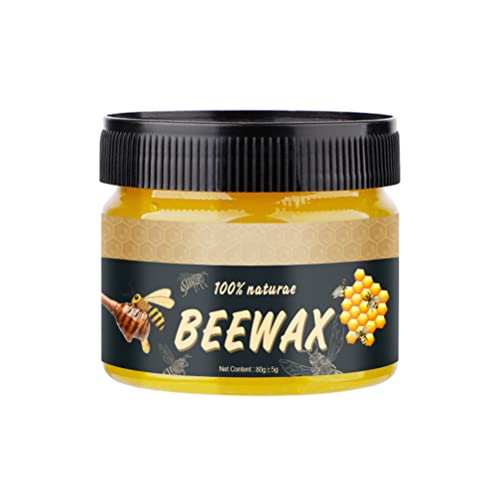 Rvtkak Bienenwachs Möbelpflege, Möbelwachs Beewax Holz Bienenwachs Politur Holz Möbelpolitur Dunkel Holzreiniger Möbelpolitur Holzwachs Bienenwachspolitur Holz Möbelpflege von Rvtkak