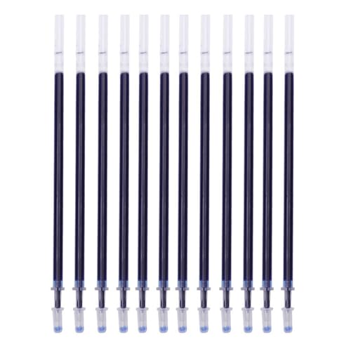 Blau Kugelschreiber minen Set, 10 Stück 0,5mm Kugelschreibermine Ersatz, Kugelschreiber Nachfüllungen für Büro, Schule, Zuhause von Rwoythk