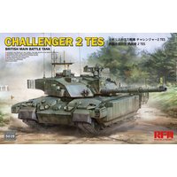 British main battle tank Challenger 2 TES w/workable track links von Rye Field Model