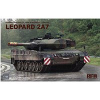 German Main Battle Tank w/Workable Tracks Leopard 2A7 von Rye Field Model