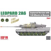 Leopard 2A6 Captured Version with T-80 Wheels in Moscow - 2 in 1 - Limited Edition von Rye Field Model