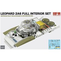 Leopard 2A6 Full Interior Set with Ukraine Decal (Tank Not included) von Rye Field Model