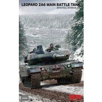 Leopard 2A6 Main Battle Tank with full Interior von Rye Field Model