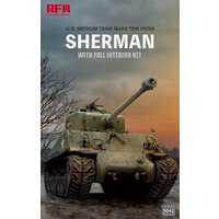 M4A3 76W HVSS Sherman w/full interior von Rye Field Model