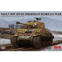 M4A3 76w hvss Sherman Korean war von Rye Field Model