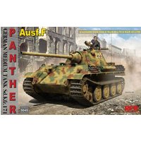 Panther Ausf.F w/workable track links von Rye Field Model