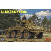 Sd.kfz 234/2 Puma w/ Engine Parts von Rye Field Model