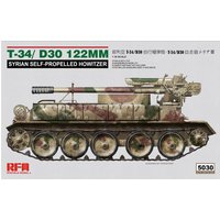 T-34/D-30 122MM - Syrian self-propelled Howitzer von Rye Field Model