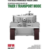 Tiger I Transport Workable Track Links - Pz.Kpfw VI Ausf.E.Sd.Kfz.181 von Rye Field Model