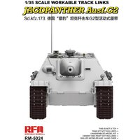 Workable Track Links - Jagdpanther von Rye Field Model