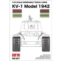 Workable Track Links - KV-1 Model 1942 von Rye Field Model