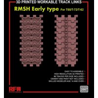 Workable Track Links RMSH Early Type - T-55/72/62 von Rye Field Model