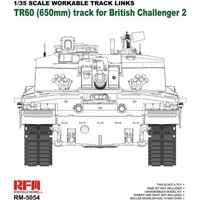 Workable track links - Challenger 2 von Rye Field Model