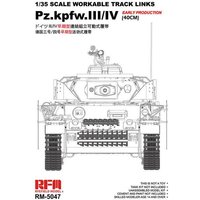 Workable track links - Pz.III/IV.early production (40cm) von Rye Field Model