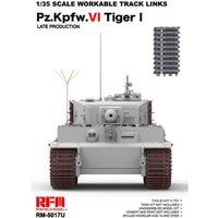 Workable track links - Tiger I late von Rye Field Model