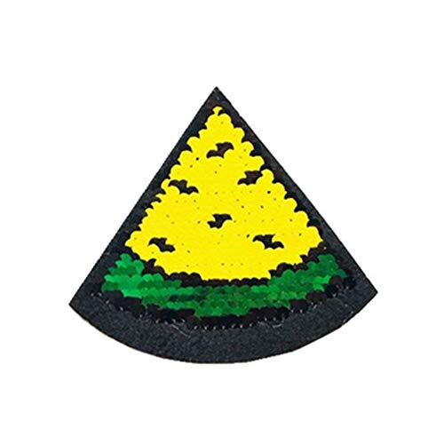 AufbüGelbilder Patches Stickspitze Spitzenkragen Applique Blumen Eisenpflaster für Kleidung Rückenaufnäher für Jacken Stickereiflecken watermelon von Rysmliuhan Shop