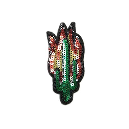 BüGelbilder BüGelbilder Klein Spitzenbesatz Nähen Auf Abzeichen Und Patches Tuch Aufkleber Patch Rückenaufnäher für Jacken Applikationen Für Kleidung cactus1 von Rysmliuhan Shop