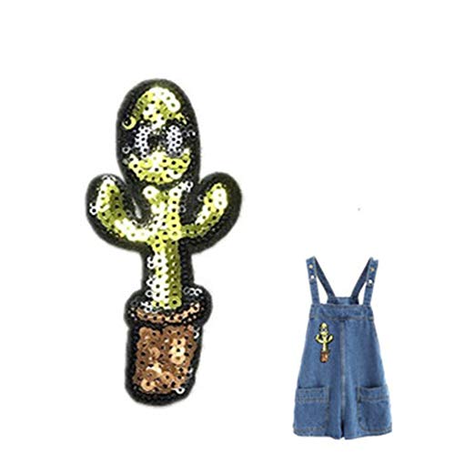 BüGelbilder BüGelbilder Klein Spitzenbesatz Nähen Auf Abzeichen Und Patches Tuch Aufkleber Patch Rückenaufnäher für Jacken Applikationen Für Kleidung cactus2 von Rysmliuhan Shop